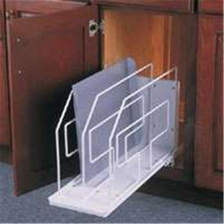 FEENEY INC Feeny Fetdro 9Wh 9 In. Tray Divider Roll Out - White FETDRO 9WH